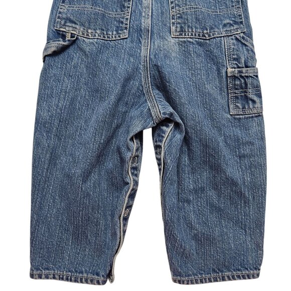 Osh Kosh OshKosh B Gosh Cargo Overalls Blue Denim 24M 24 months - Picture 7 of 8